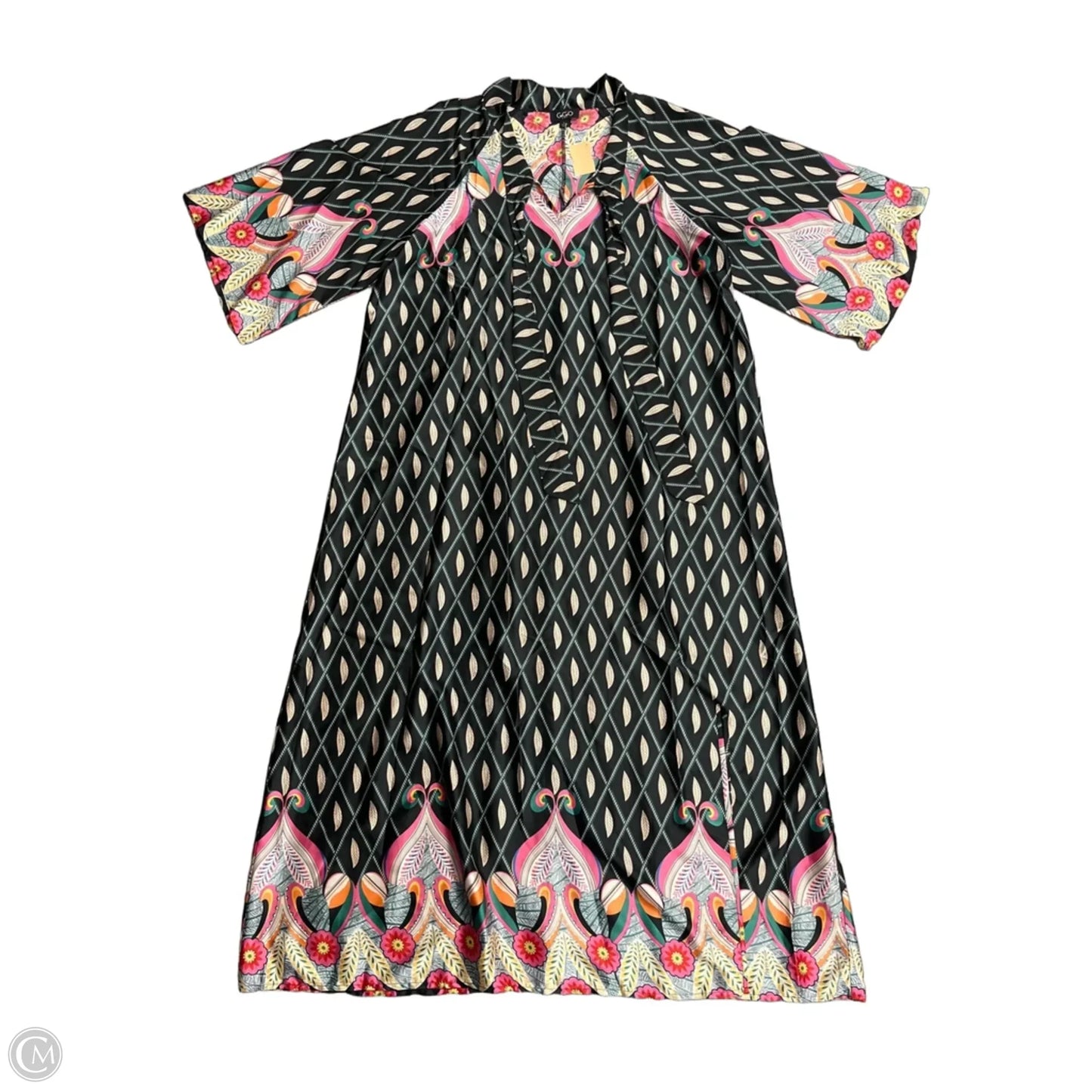 Dress Casual Maxi By Gigio In Black, Size: L
