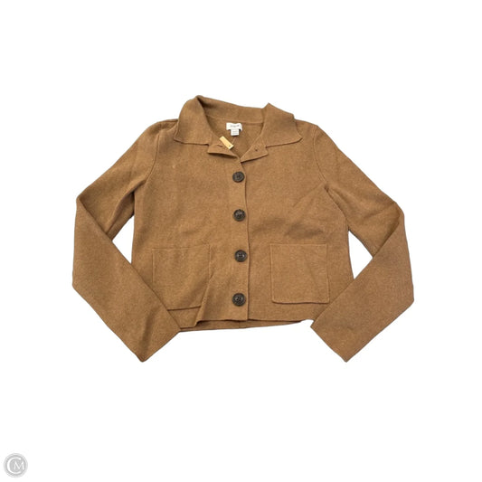 Cardigan By J. Crew In Brown, Size: Xxs
