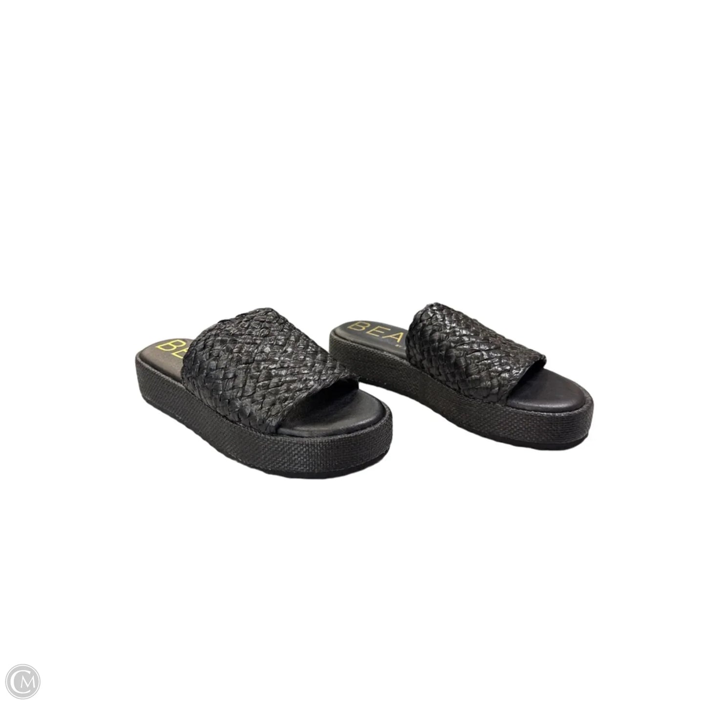 Sandals Heels Platform By Matisse In Black, Size: 7