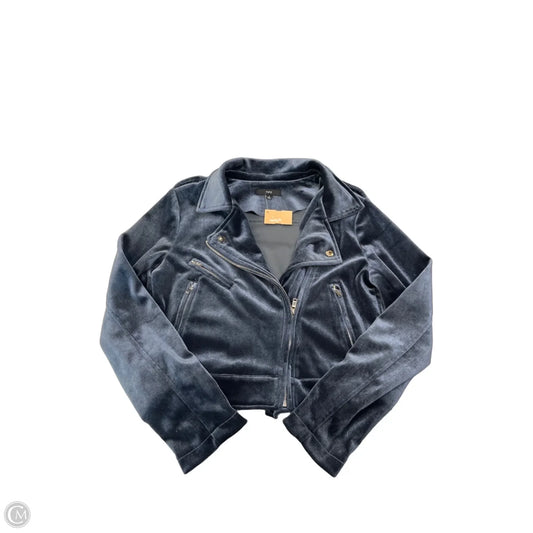 Jacket Moto By Fate In Blue, Size: S
