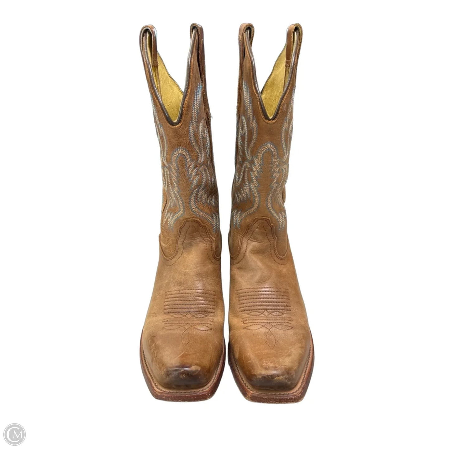 Boots Western By Clothes Mentor In Brown, Size: 8