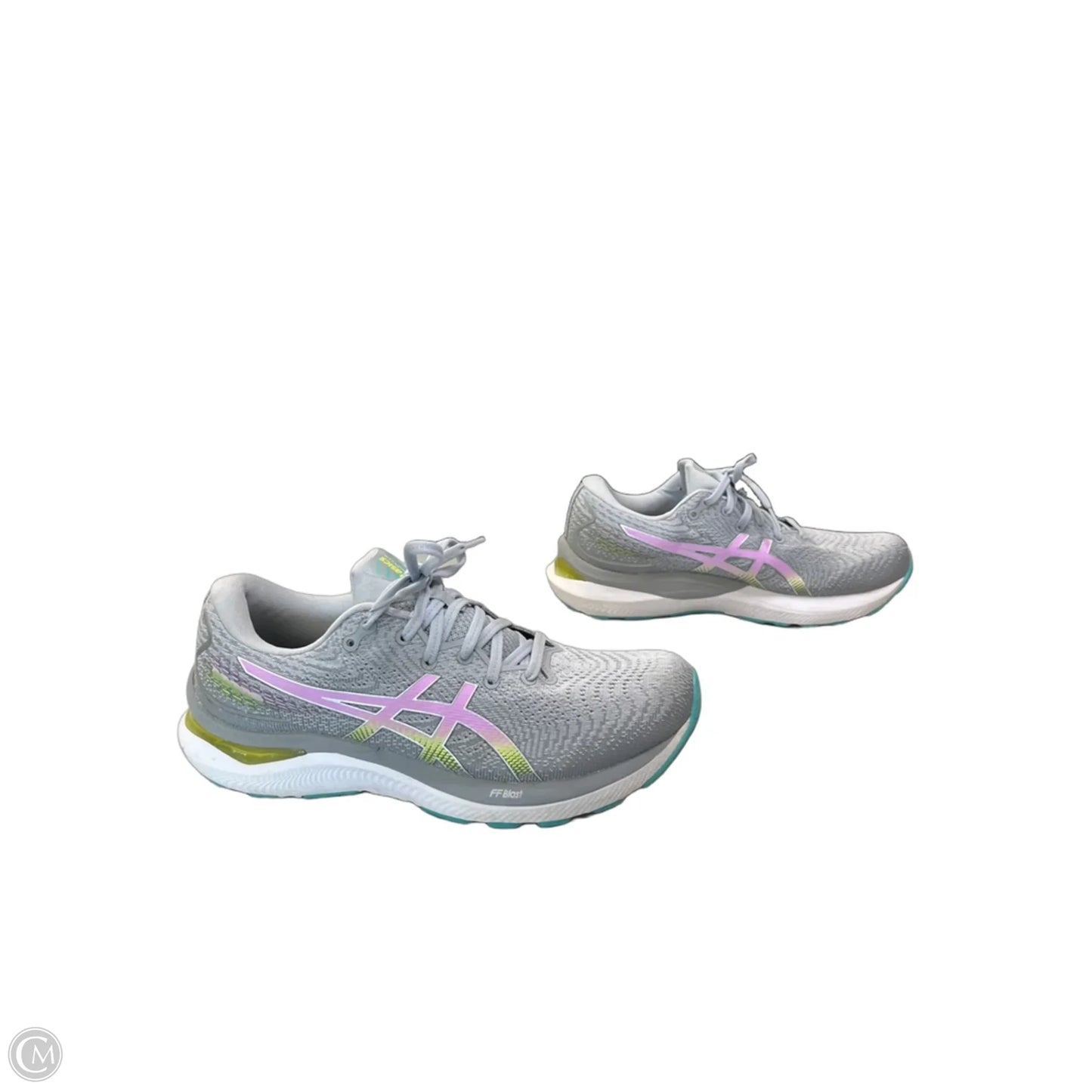 Shoes Athletic By Asics In Grey, Size: 8.5