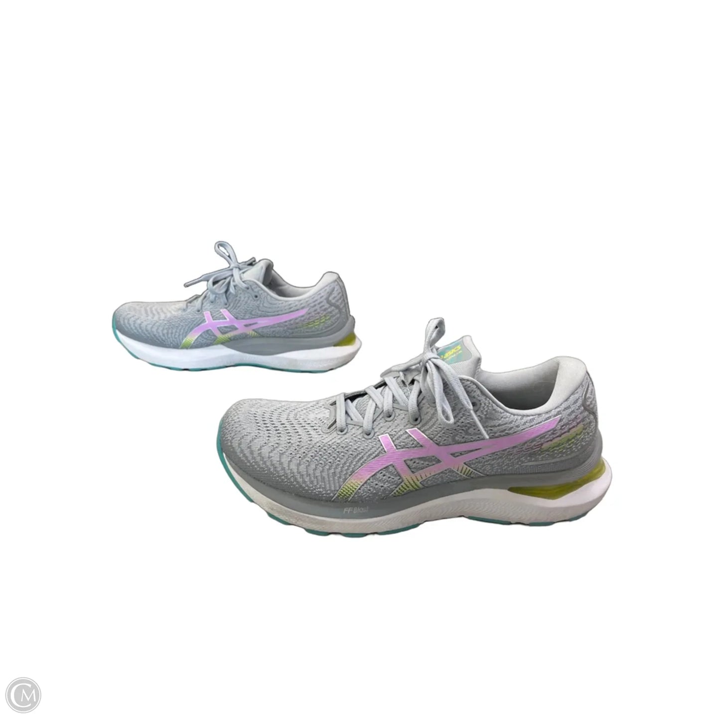 Shoes Athletic By Asics In Grey, Size: 8.5
