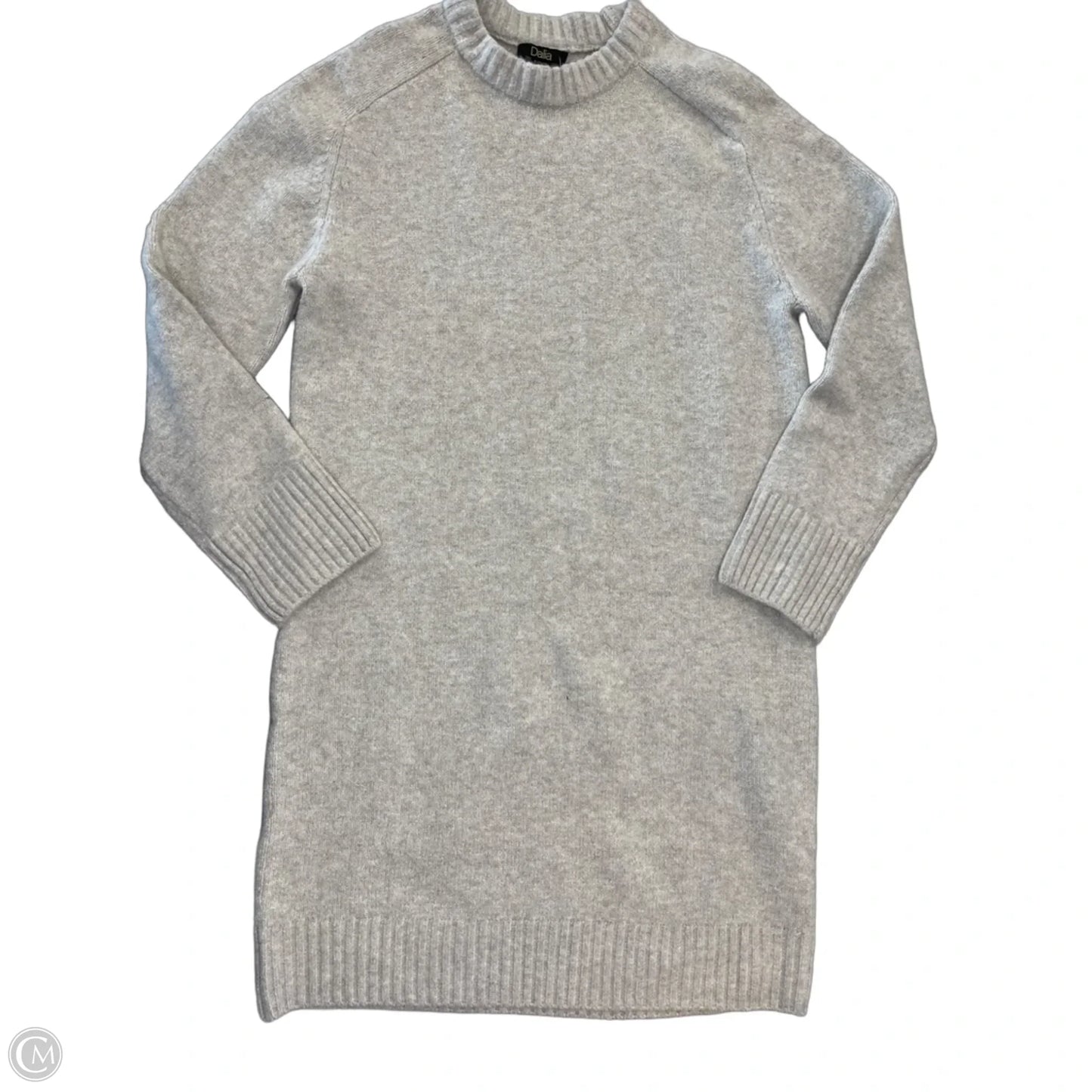 Dress Sweater By Dalia In Grey, Size: S