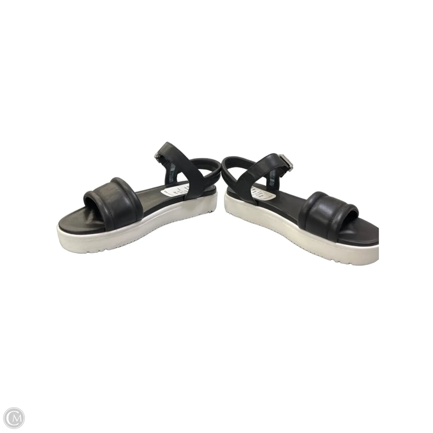 Sandals Designer By Ugg In Black, Size: 7.5