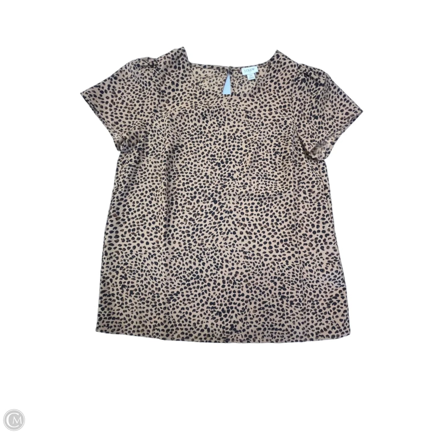 Blouse Sleeveless By J. Crew In Animal Print, Size: Xs