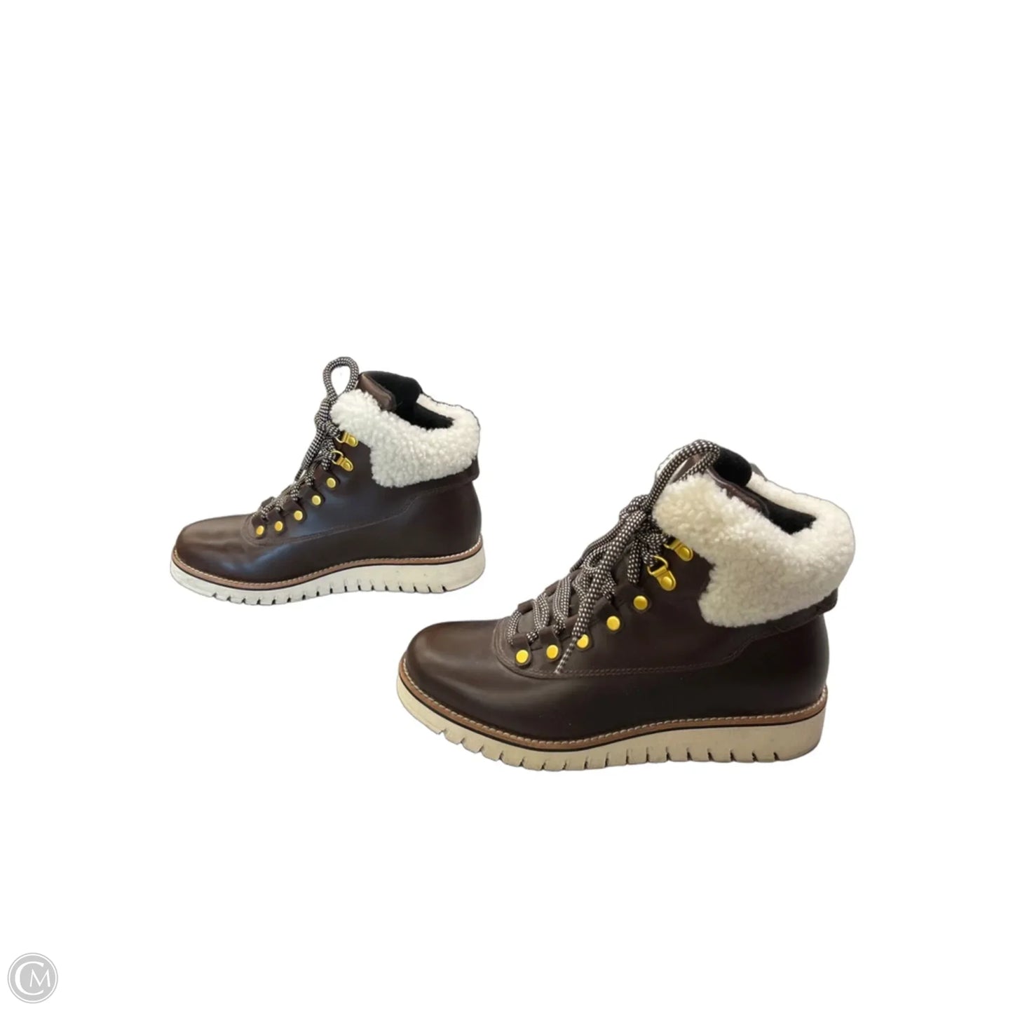 Boots Snow By Cole-haan In Brown, Size: 6.5