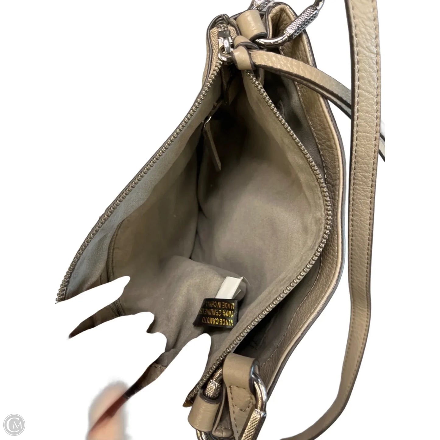 Crossbody Leather By Vince Camuto, Size: Small