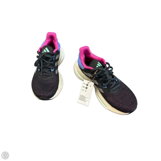 Shoes Athletic By Adidas In Black & Pink, Size: 7