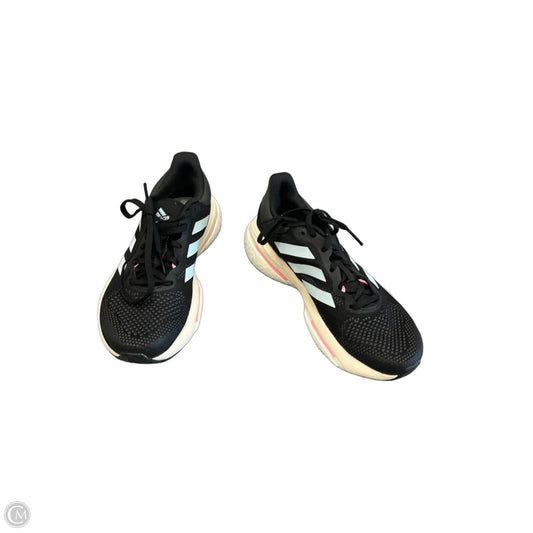 Shoes Athletic By Adidas In Black & Pink, Size: 6.5