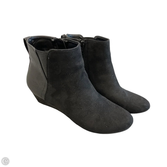 Shoes Heels Wedge By Croft And Barrow In Black, Size: 9.5