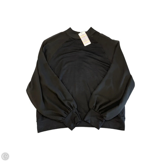 Blouse Long Sleeve By French Connection In Black, Size: Xs