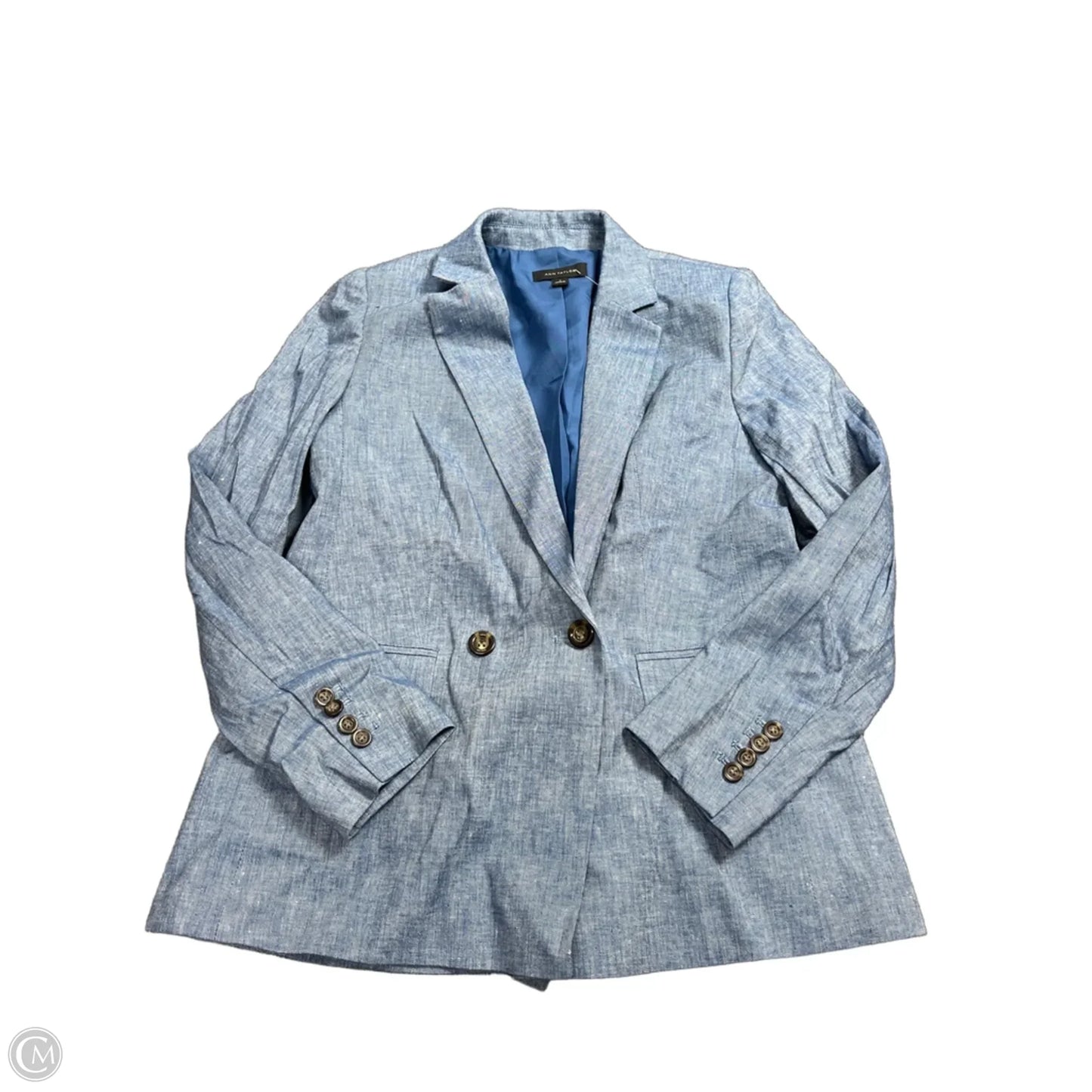 Blazer By Ann Taylor In Blue, Size: S