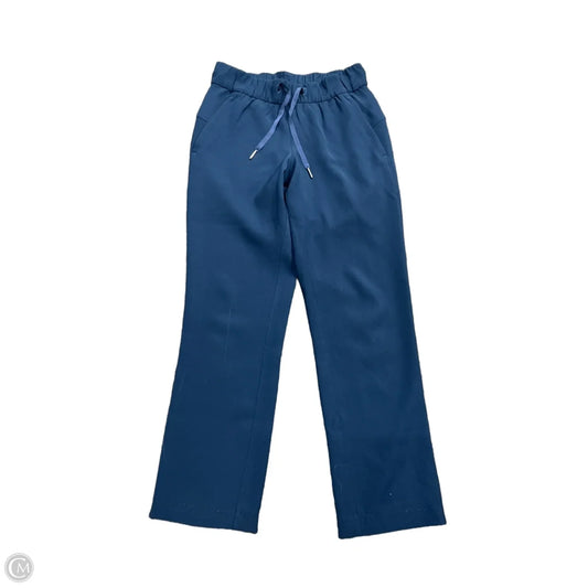 Athletic Pants By Lululemon In Navy, Size: Xs