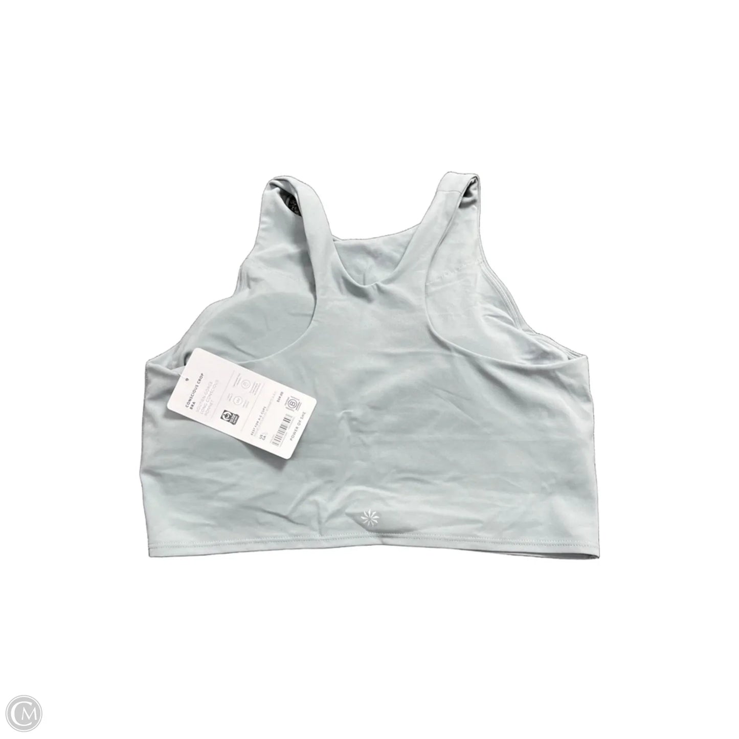 Athletic Bra By Athleta In Grey, Size: L