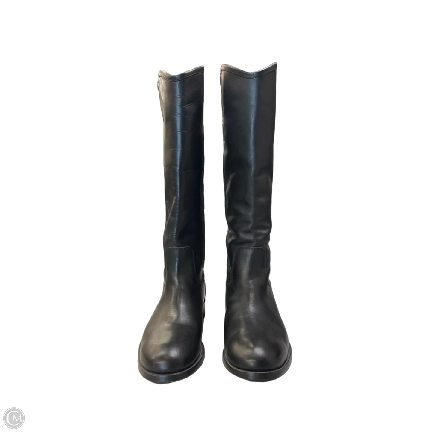 Boots Designer By Frye In Black, Size: 7