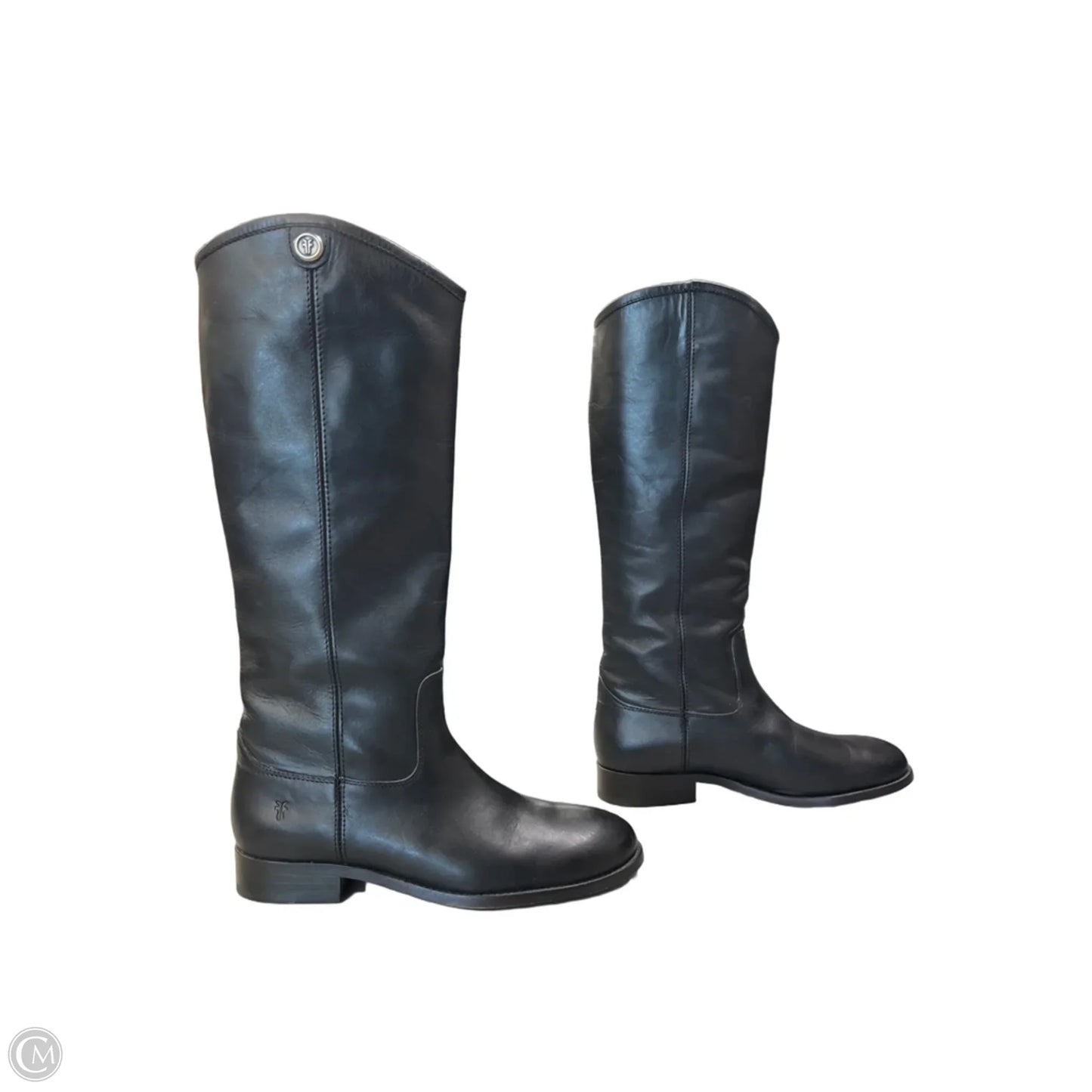 Boots Designer By Frye In Black, Size: 7