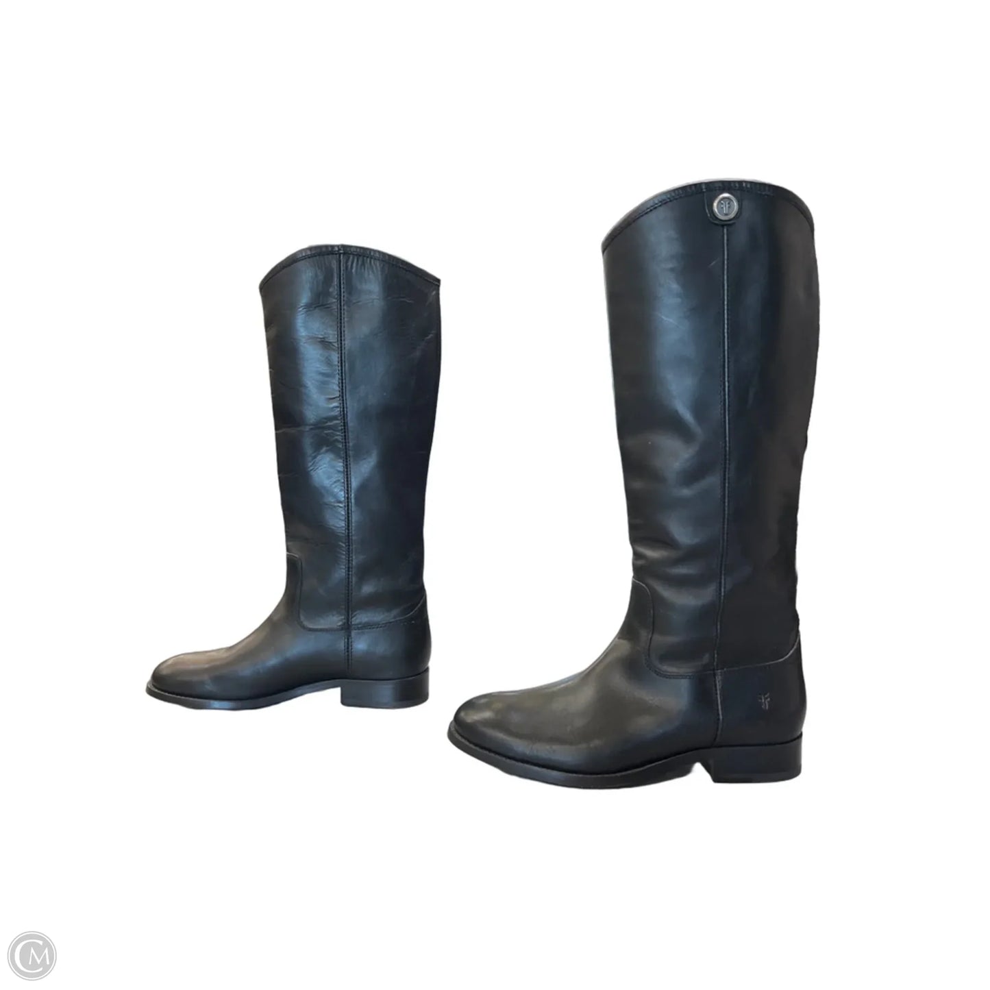 Boots Designer By Frye In Black, Size: 7