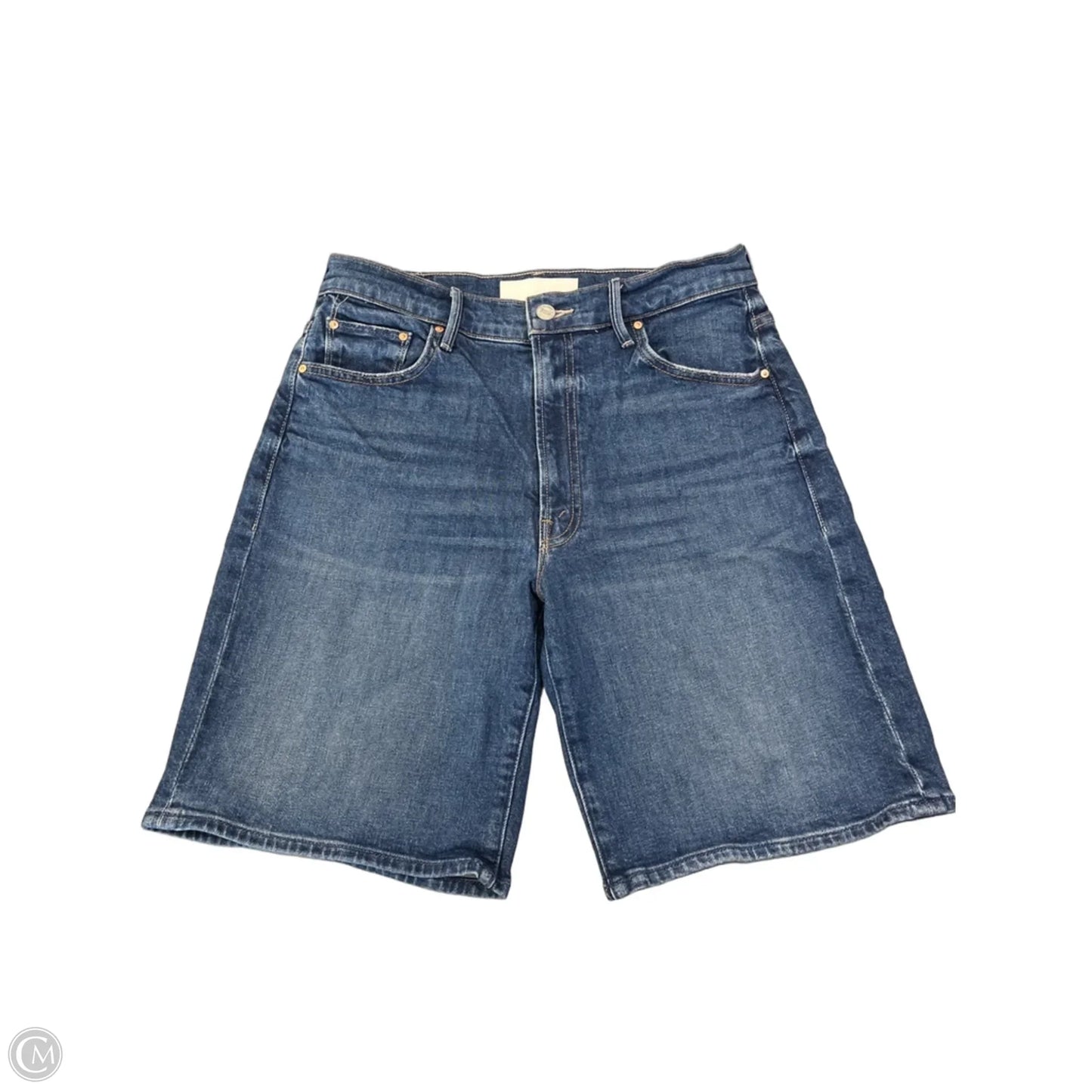 Shorts By Mother In Blue Denim, Size: S