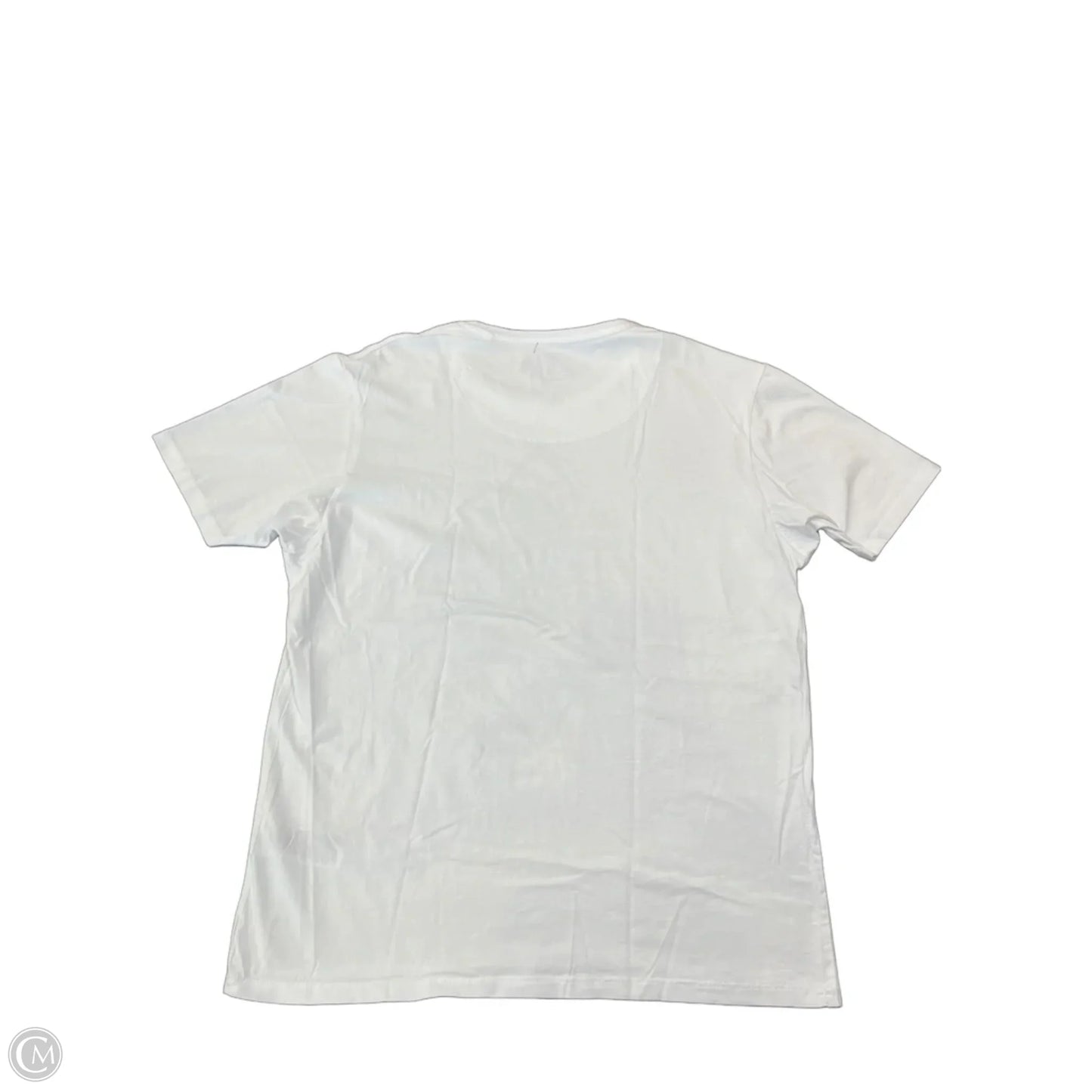 Top Short Sleeve By Von Dutch  In White, Size: Xl