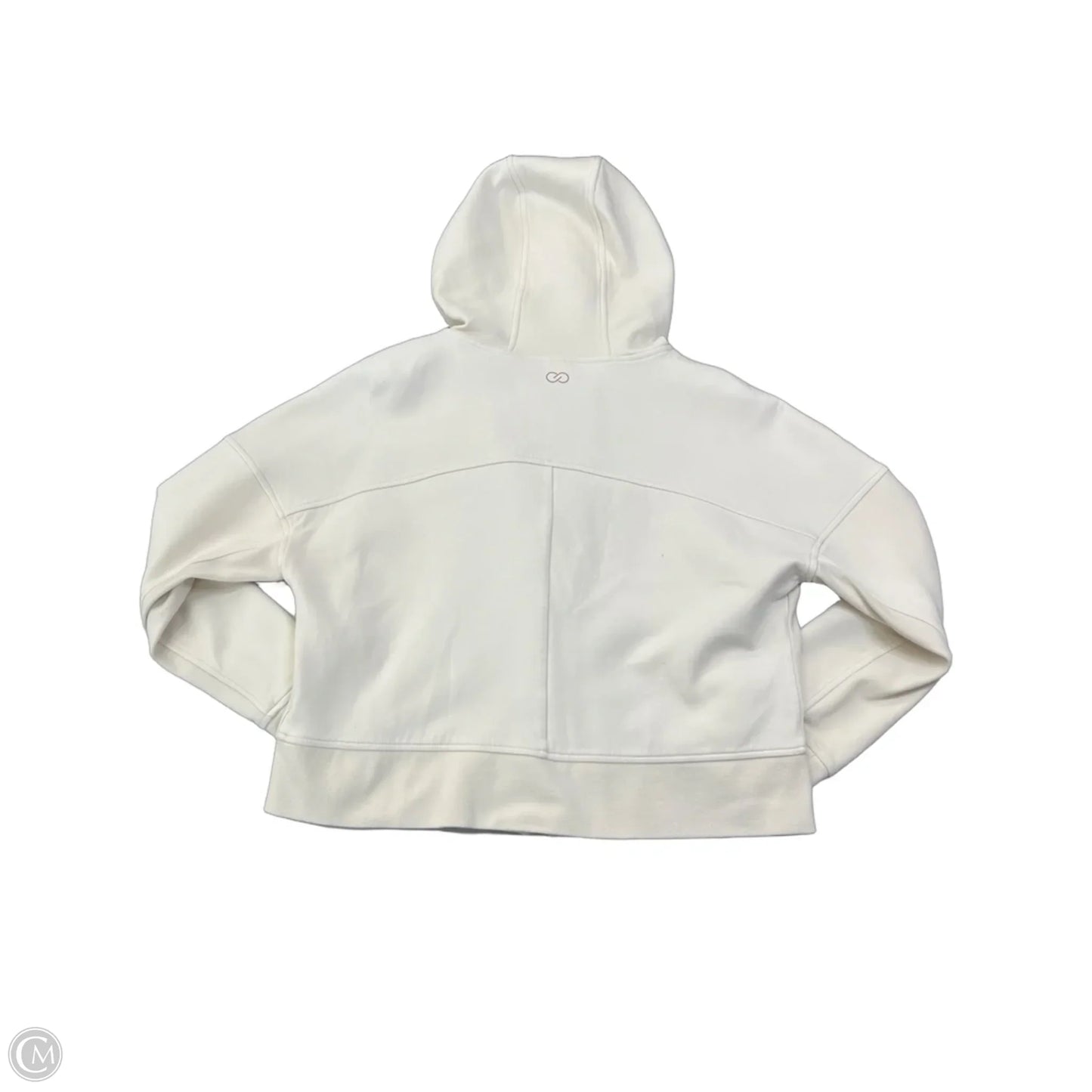 Athletic Jacket By Calia In Cream, Size: M