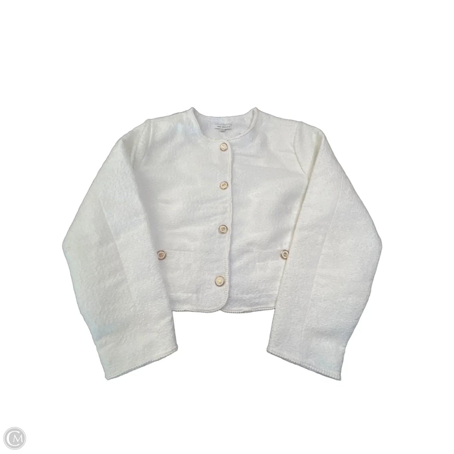 Blazer By Free Assembly In White, Size: Xxl