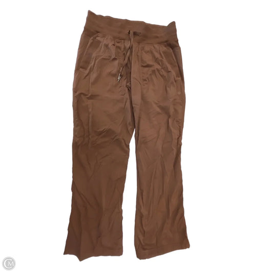 Athletic Pants By Lululemon In Brown, Size: 8