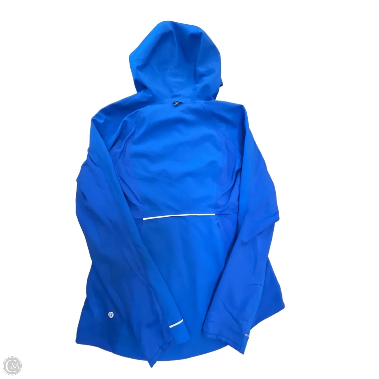 Athletic Jacket By Lululemon In Blue, Size: M