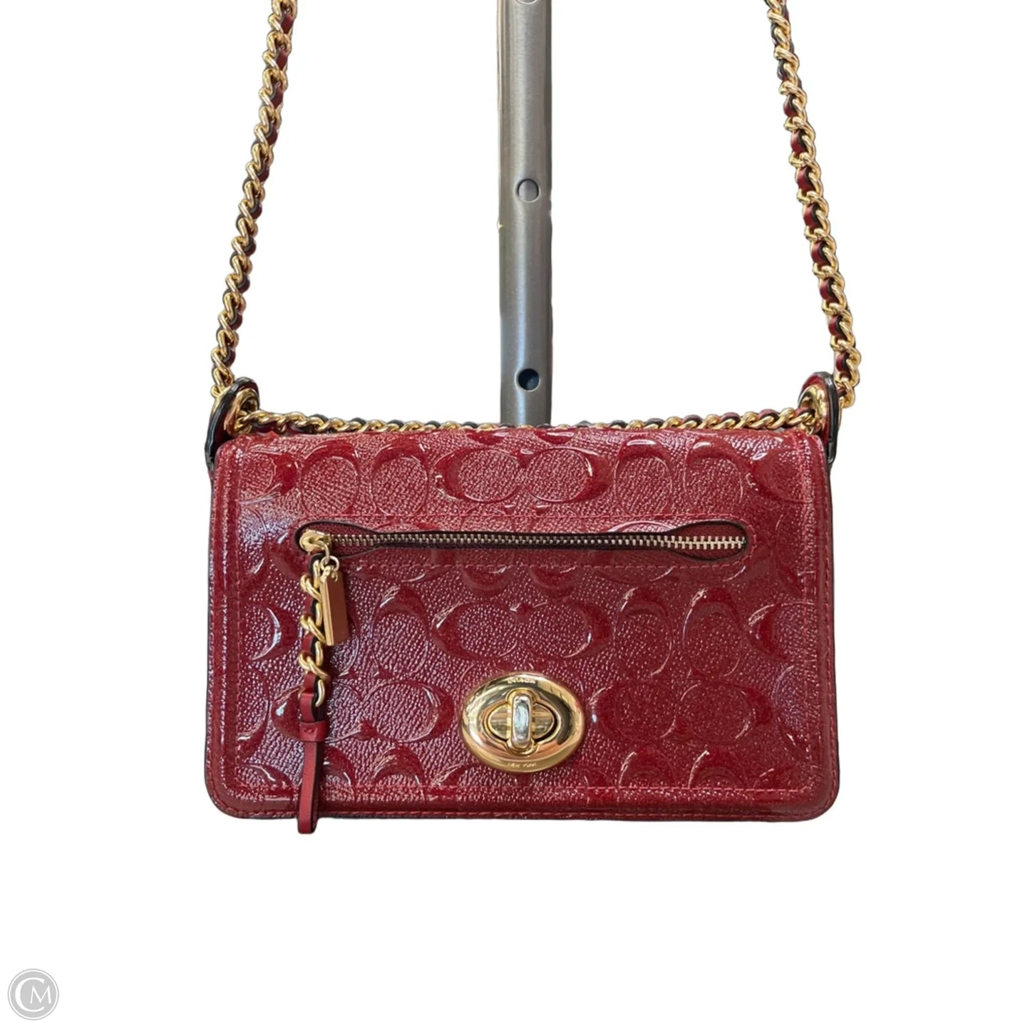 Crossbody Designer By Coach, Size: Small