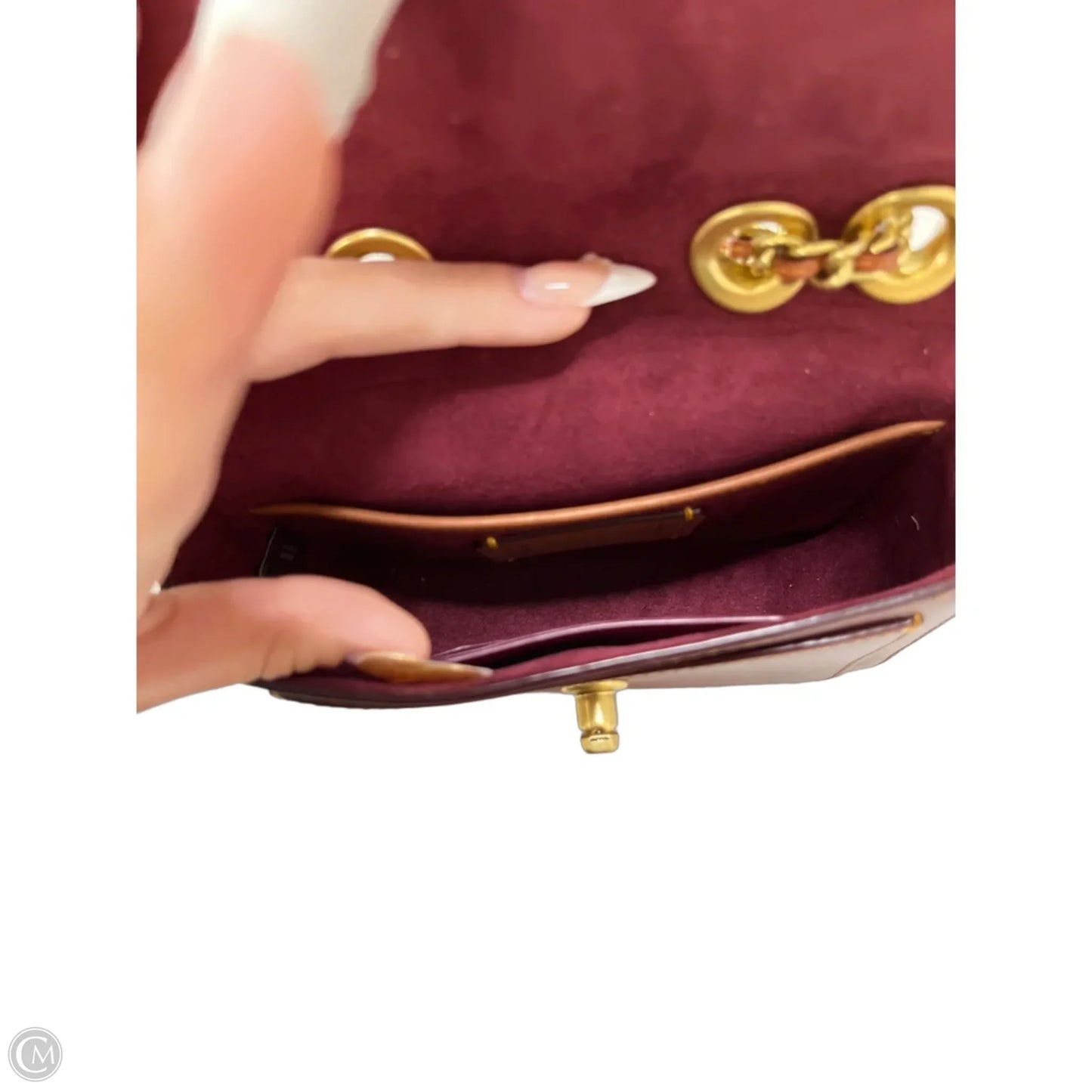 Crossbody Designer By Coach, Size: Small