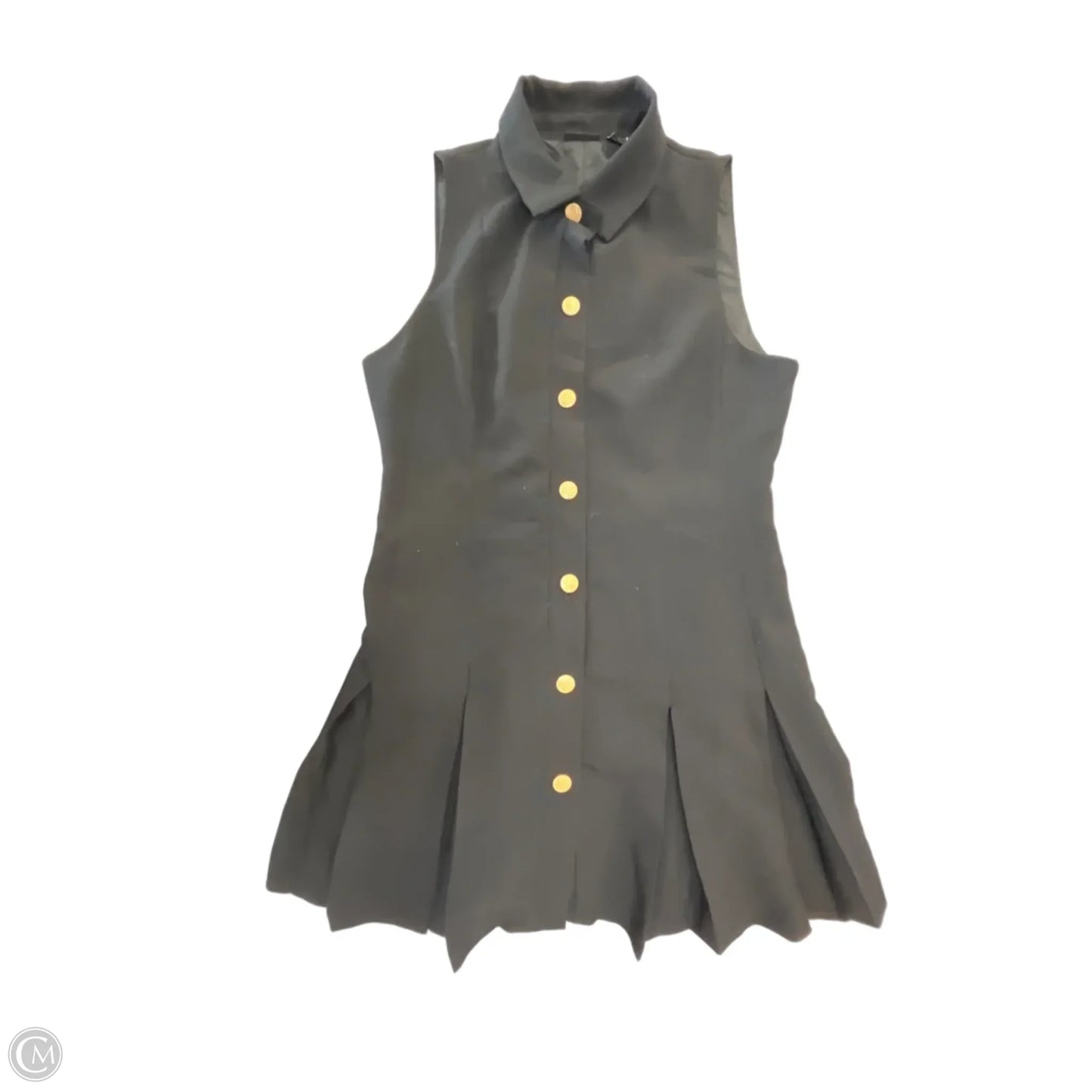 Dress Party Midi By Tahari In Black, Size: L