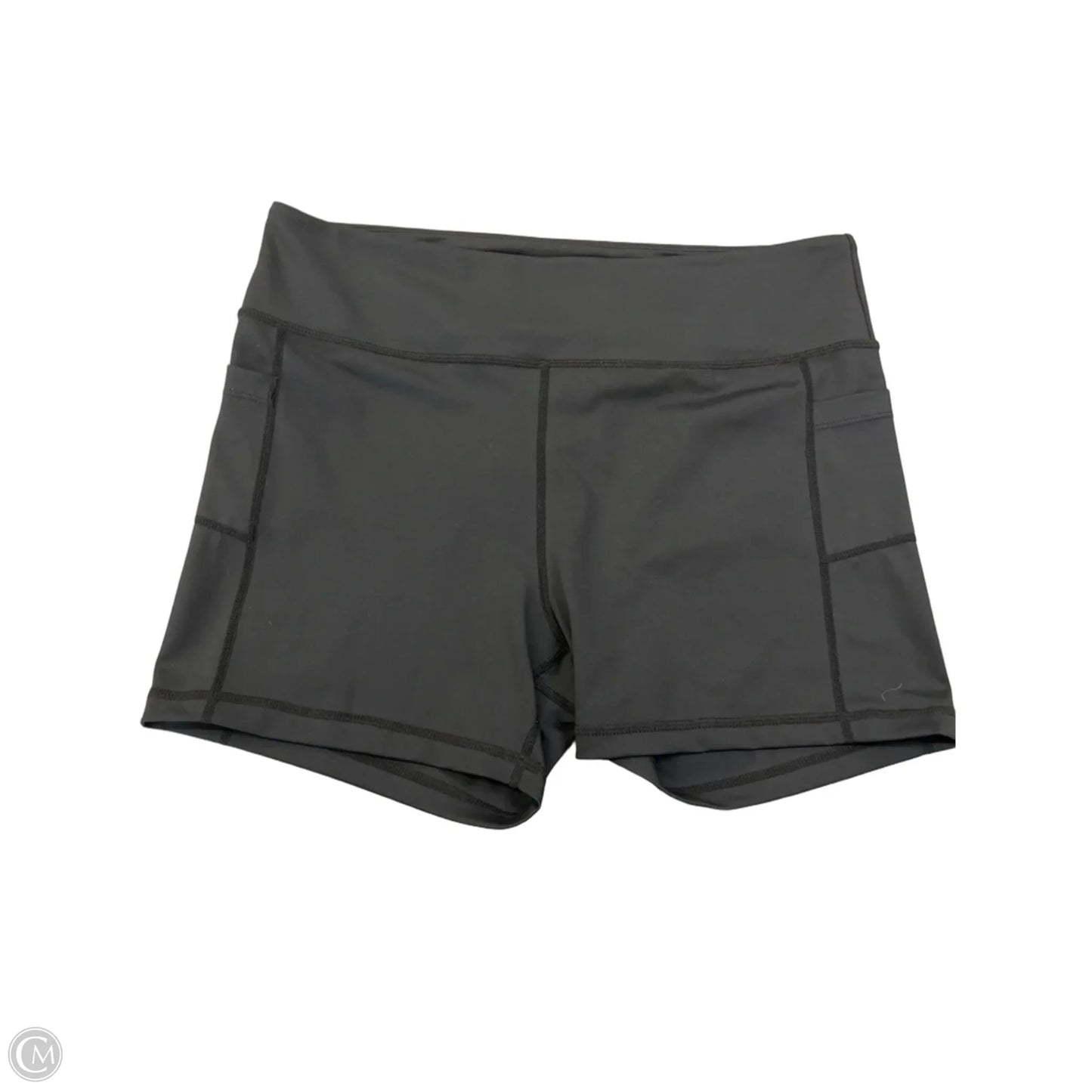 Athletic Shorts By Zyia In Yellow, Size: Xxl