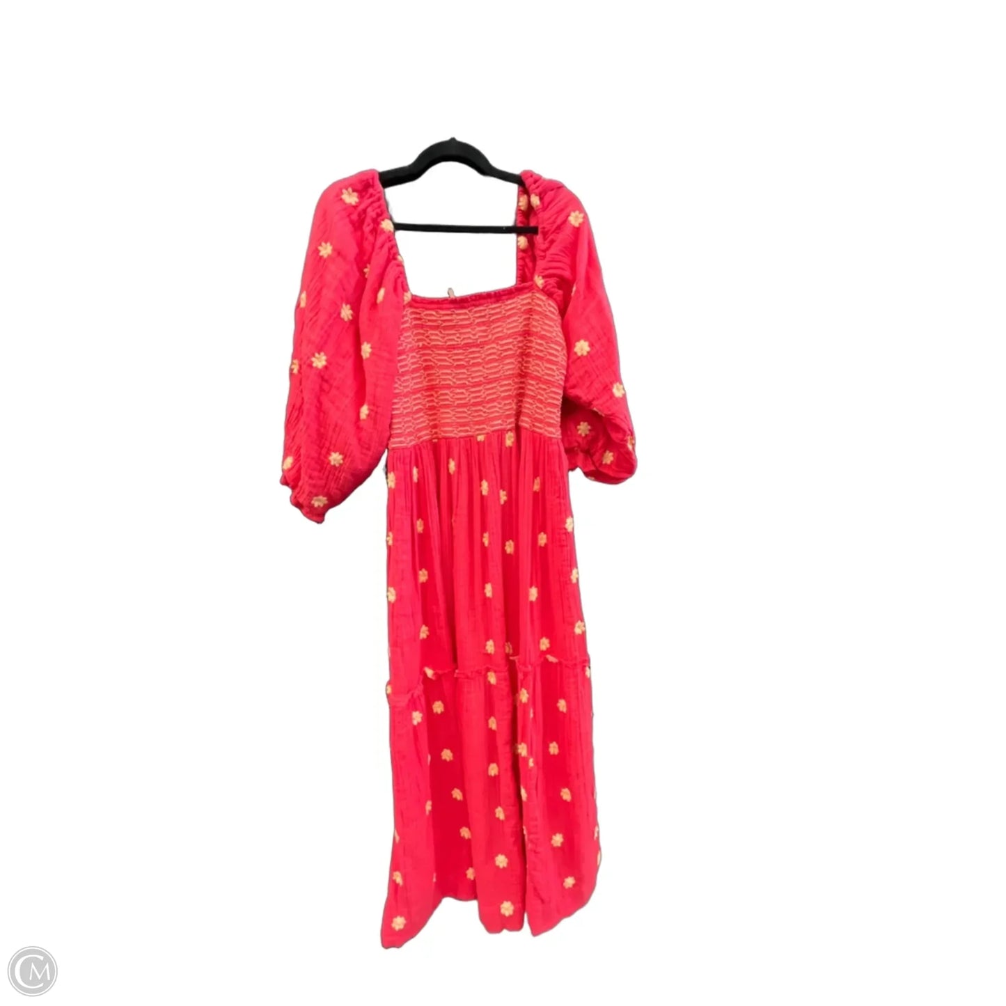 Dress Casual Maxi By Free People In Red, Size: L