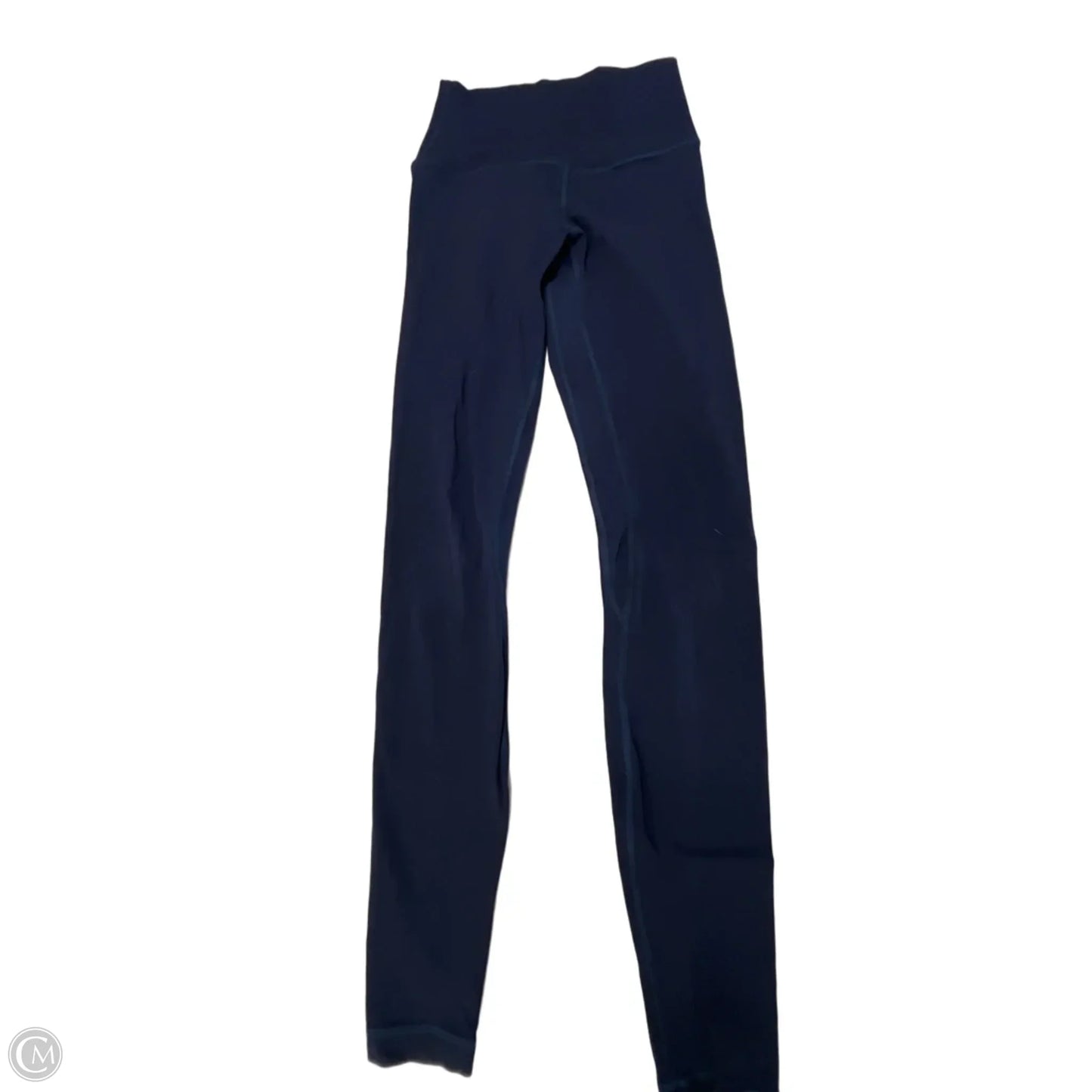 Athletic Leggings By Lululemon In Navy, Size: Xs