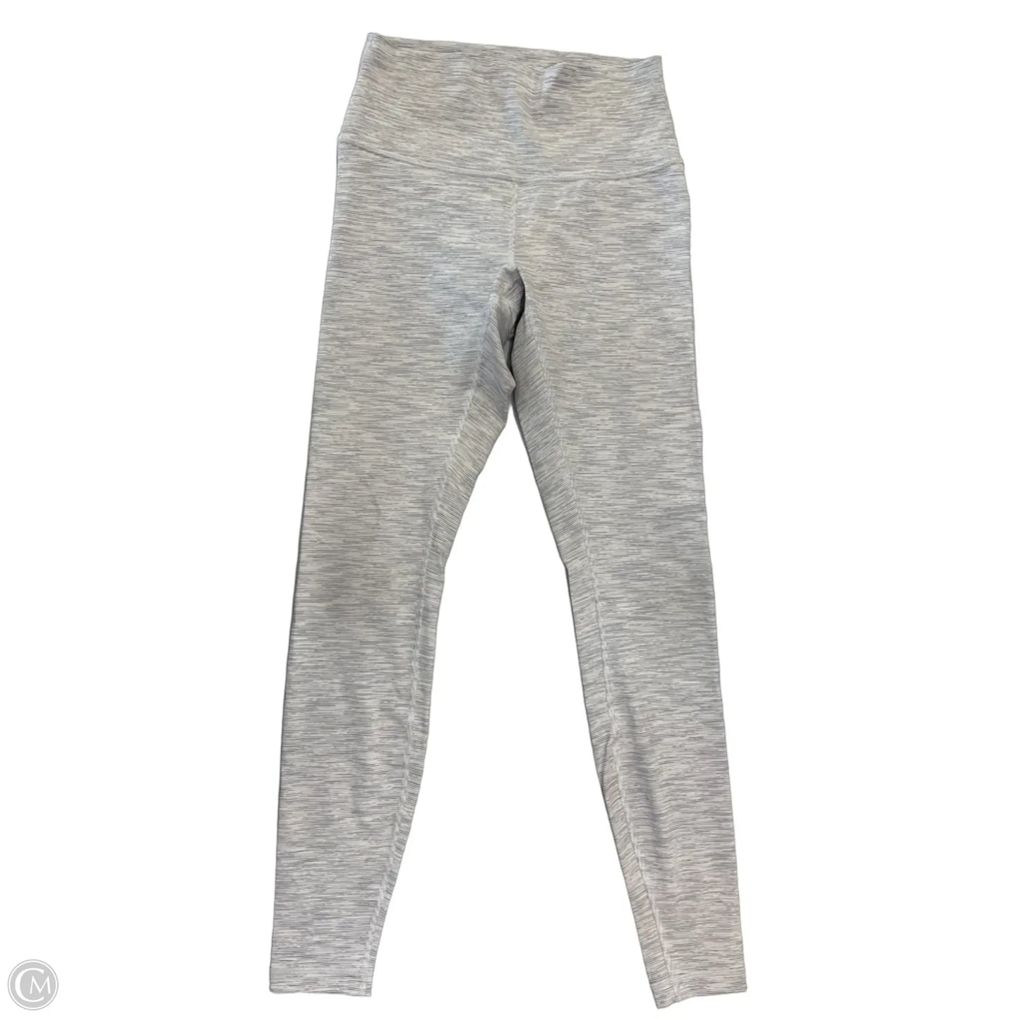 Athletic Leggings By Lululemon In Grey, Size: S