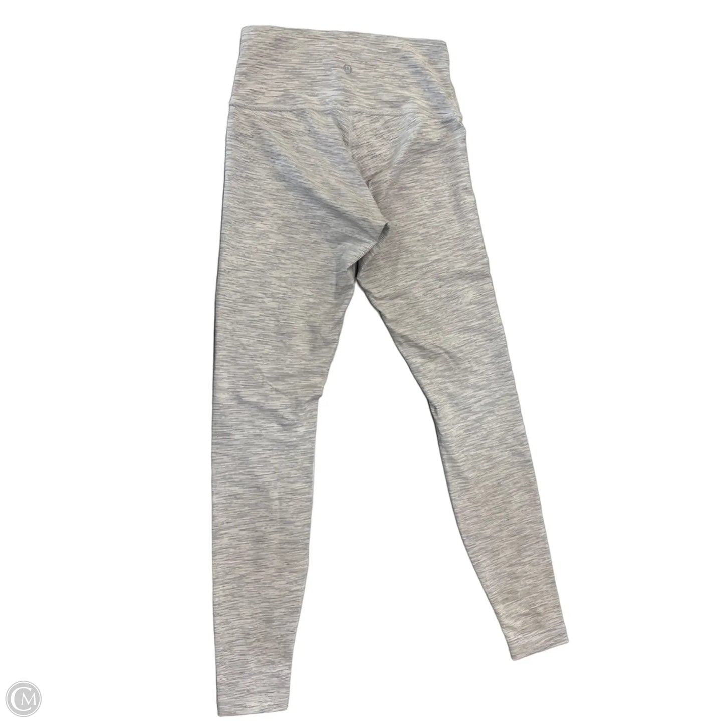 Athletic Leggings By Lululemon In Grey, Size: S