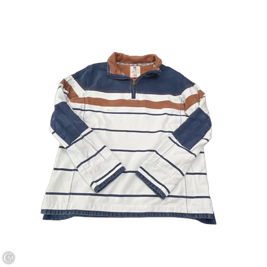 Sweatshirt Collar By Fatface In Striped Pattern, Size: L