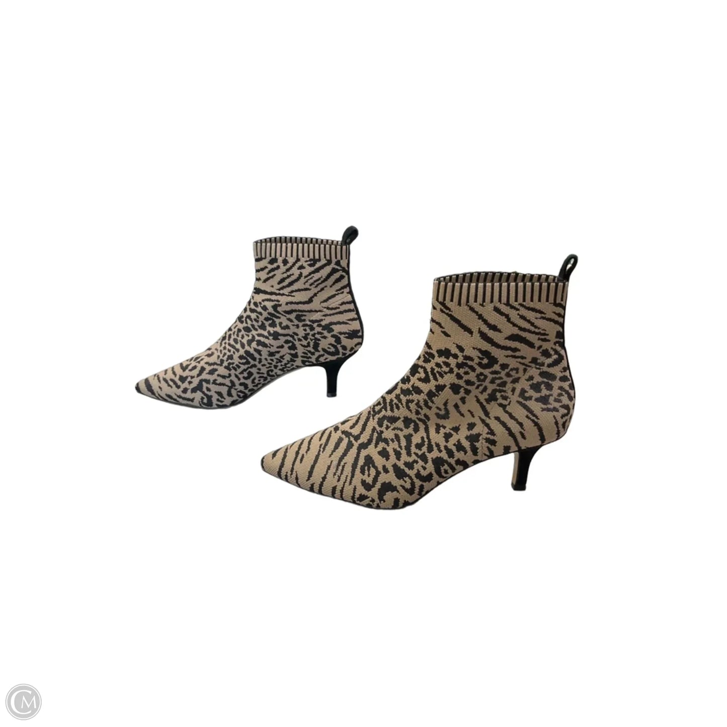 Shoes Heels Kitten By Corso Como In Animal Print, Size: 8