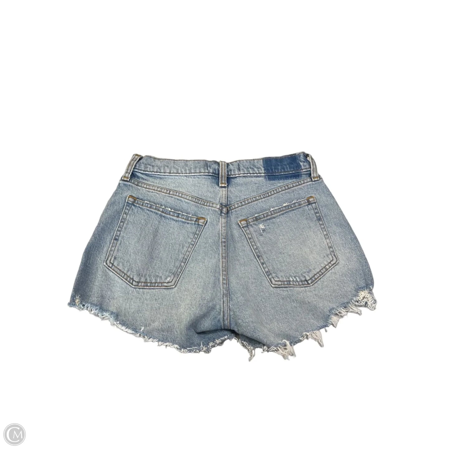 Shorts By Abercrombie And Fitch In Blue Denim, Size: Xs
