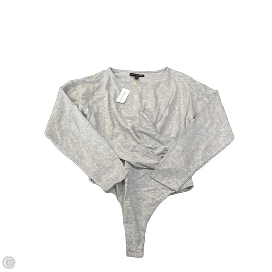 Bodysuit By Banana Republic In Grey, Size: Xs