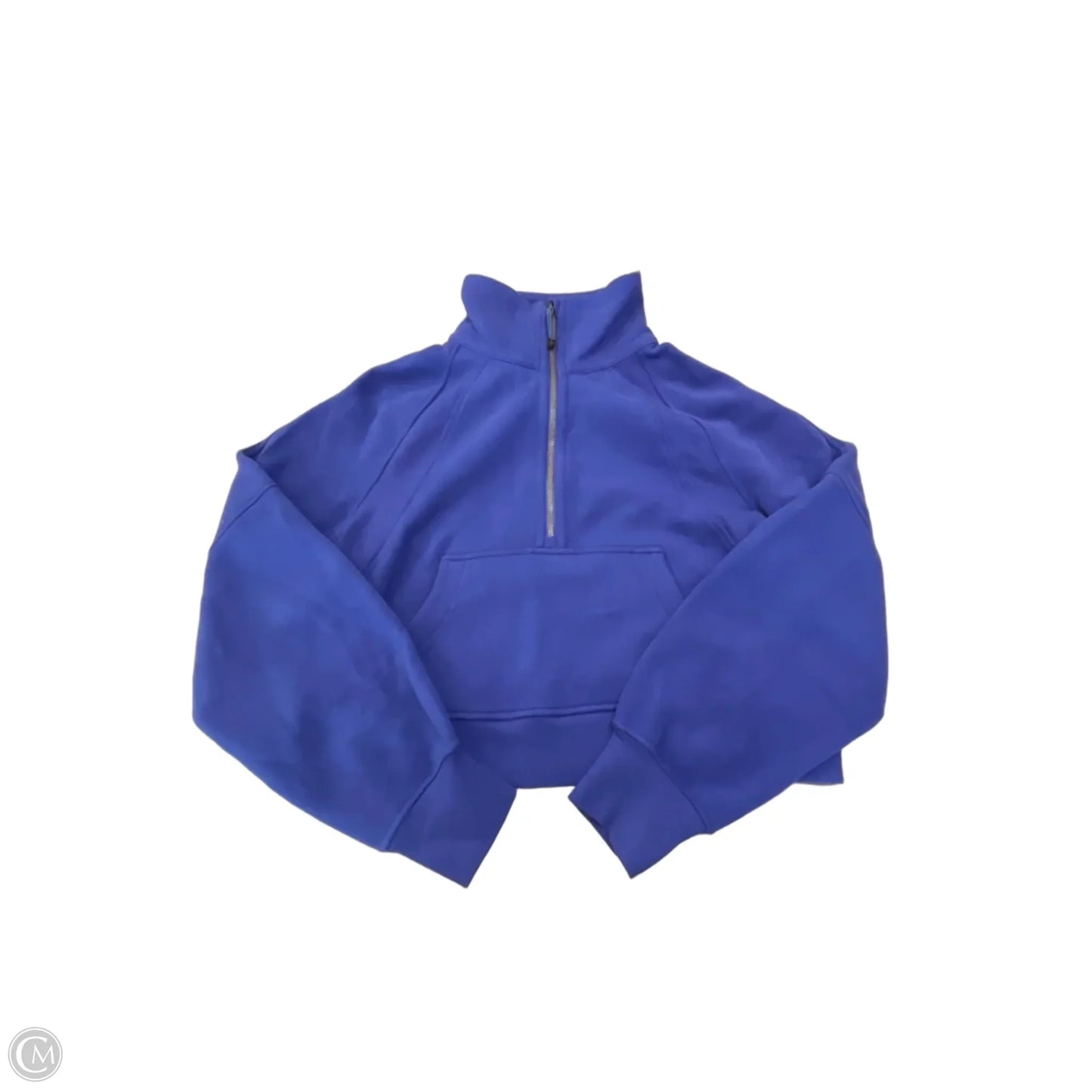 Athletic Sweatshirt Collar By Lululemon In Blue, Size: Xs