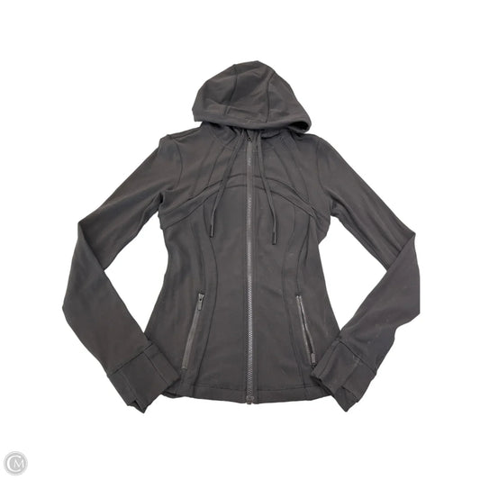 Athletic Jacket By Lululemon In Black, Size: S