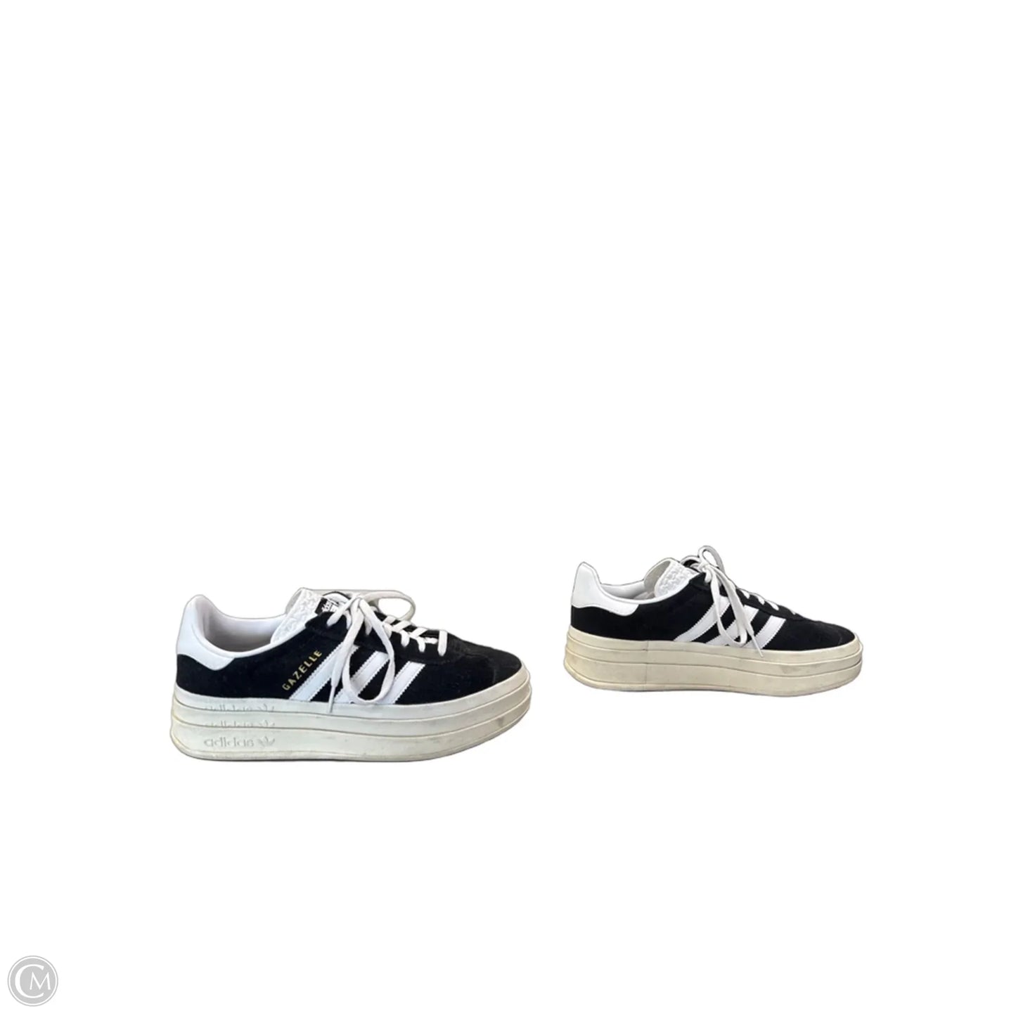 Shoes Sneakers By Adidas In Black & White, Size: 7.5
