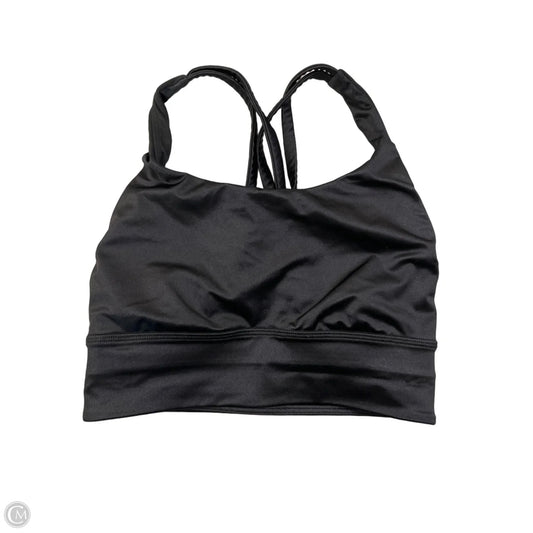 Athletic Bra By Lululemon In Black, Size: Xs