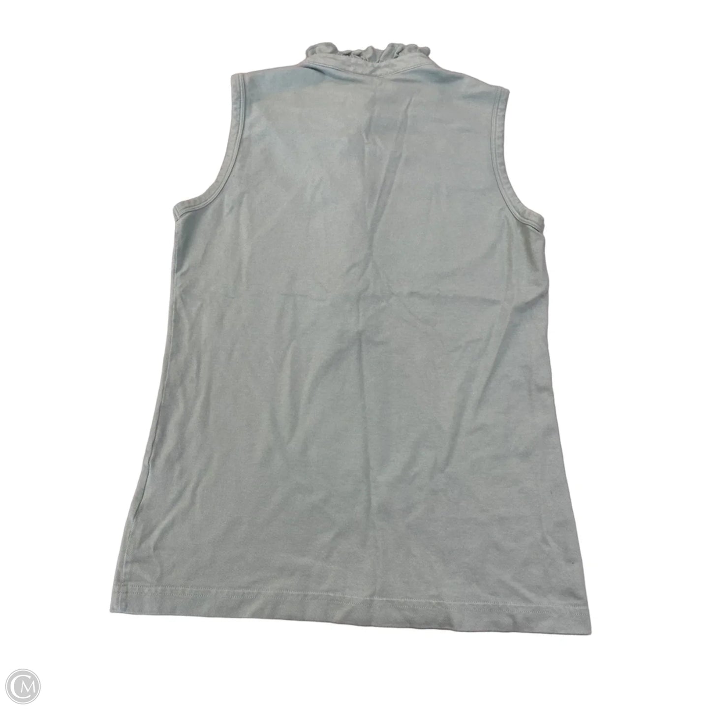 Top Sleeveless Designer By Tory Burch In Aqua, Size: M