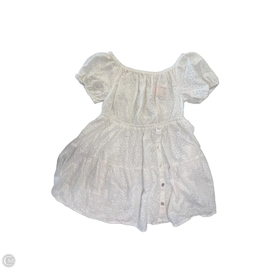 Dress Casual Short By Shyanne In Ivory, Size: L