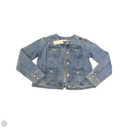 Jacket Denim By Evereve In Blue Denim, Size: Xs