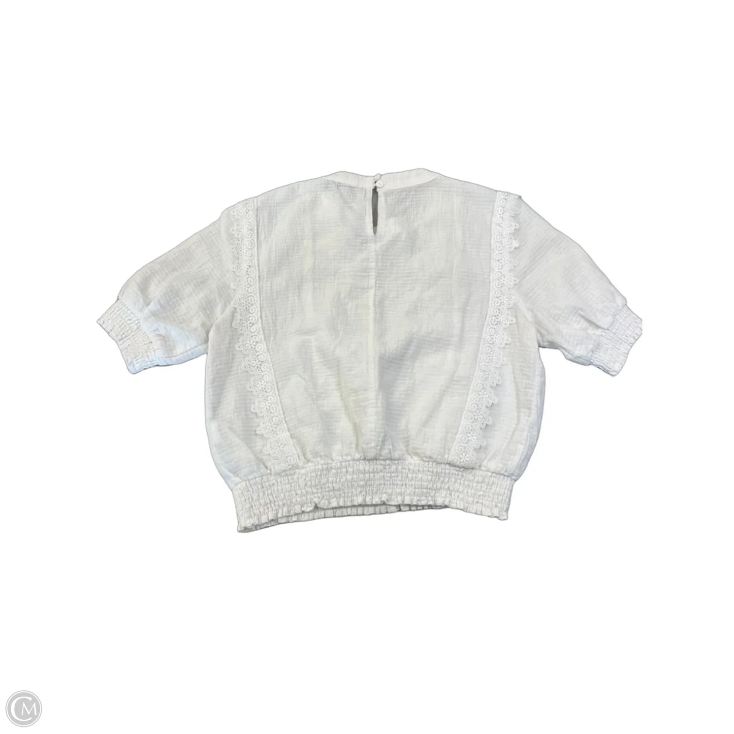 Top Short Sleeve By Hayden La In White, Size: S