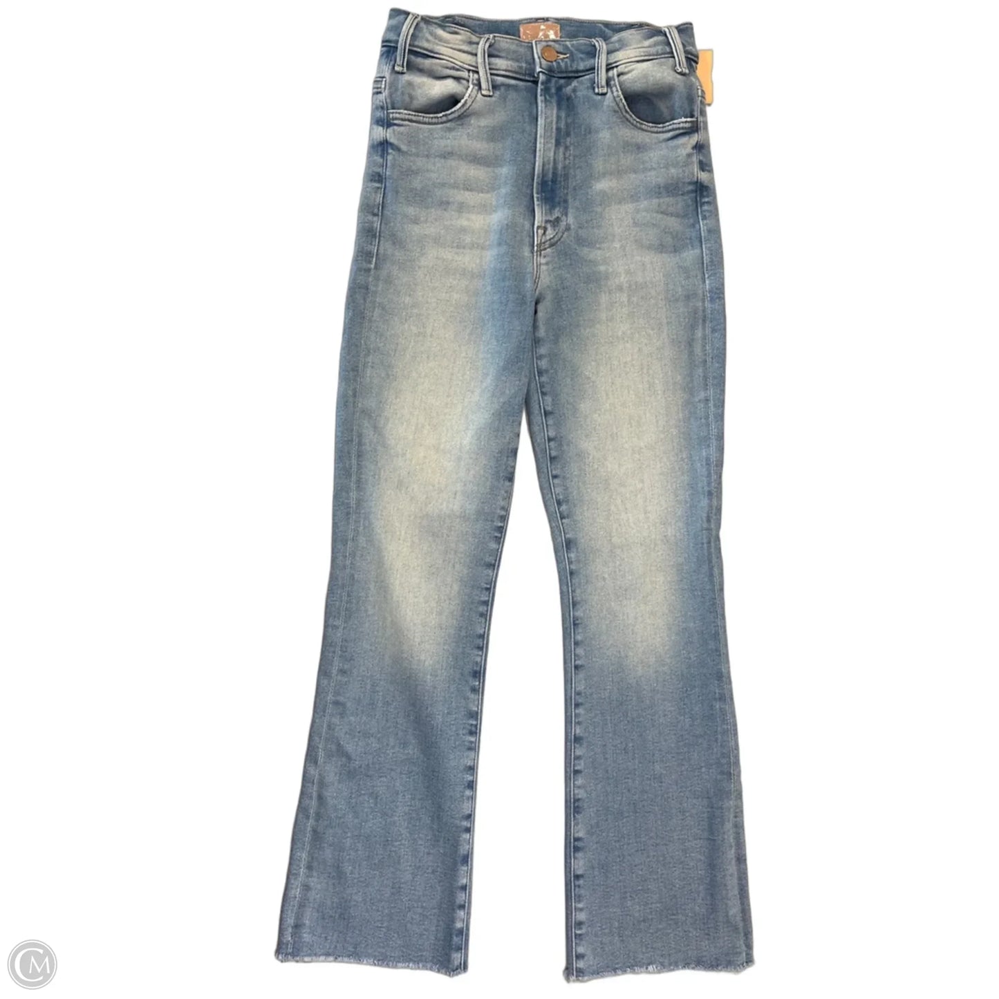 Jeans Straight By Mother In Blue Denim, Size: 0