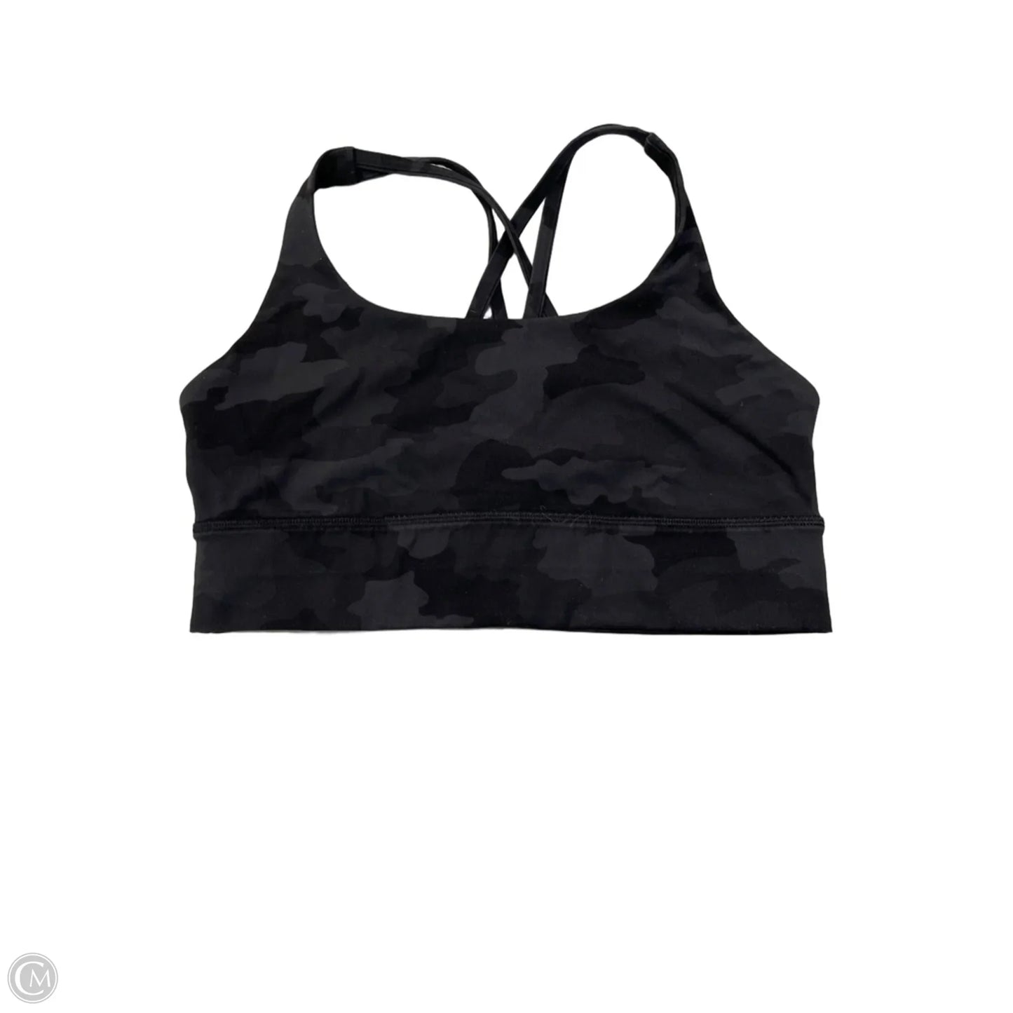 Athletic Bra By Lululemon In Camouflage Print, Size: M